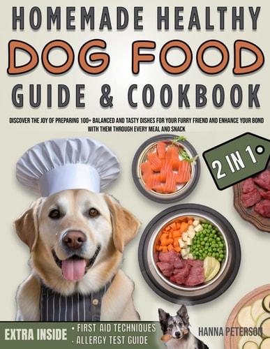 Homemade Healthy Dog Food Guide & Cookbook Discover the Joy of Preparing 100+ Balanced and Tasty Dishes for Your Furry Friend and Enhance Your Bond with Them Through Every Meal and Snack
