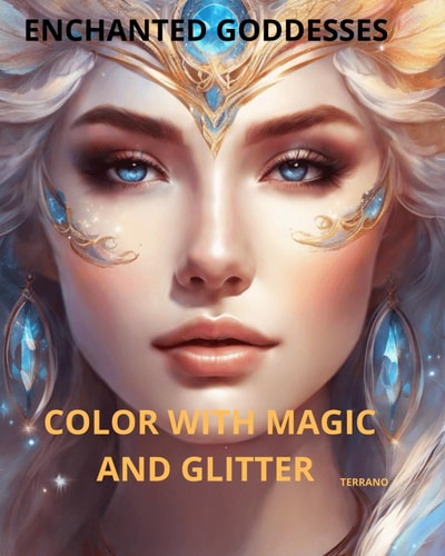 Goddess Glow 30 Divine Beauties to Color and Glitter