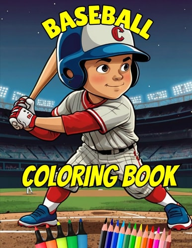Baseball Coloring Book