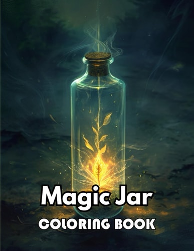 Magic Jar Coloring Book New Edition 100+ Unique and Beautiful High-quality Designs