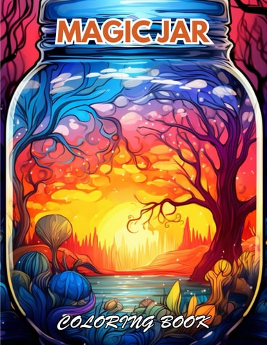 Magic Jar Coloring Book 100+ Beautiful Designs for Relaxation, and Creativity