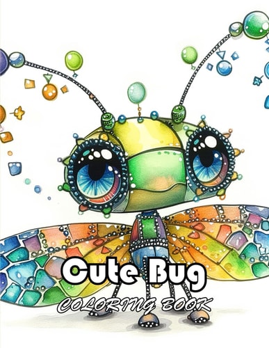 Cute Bug Coloring Book 100+ Unique and Exciting Designs