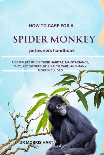How to Care for a Spider Monkey A Complete Guide Their Habitat, Maintainance, Diet, Pet Ownership, Health Care, and Many More Included
