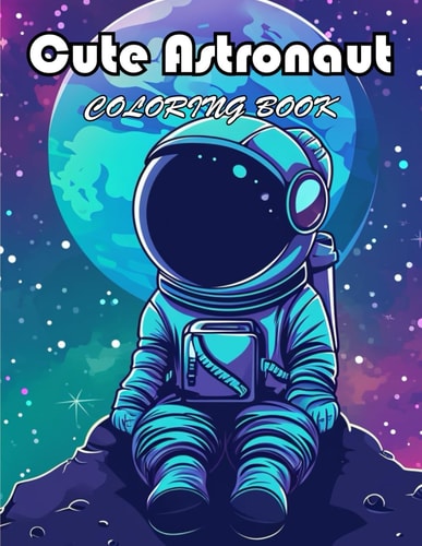 Cute Astronaut Coloring Book 100+ Unique and Beautiful Designs for All Fans