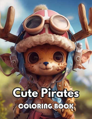 Cute Pirates Coloring Book New Edition 100+ Unique and Beautiful High-quality Designs