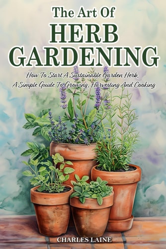 The Art Of Herb Gardening How To Start A Sustainable Garden Herb, A Simple Guide To Growing, Harvesting And Cooking