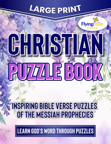 Christian Puzzle Book Inspiring Bible Verse Puzzles of the Messiah Prophecies