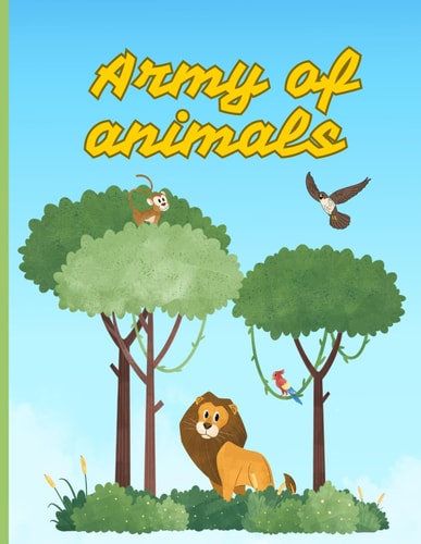 Army of Animals This Book Contains 26 Letters, Each Letter Has a Unique Word. There are 53 Pages Available from Ages 1 to 5