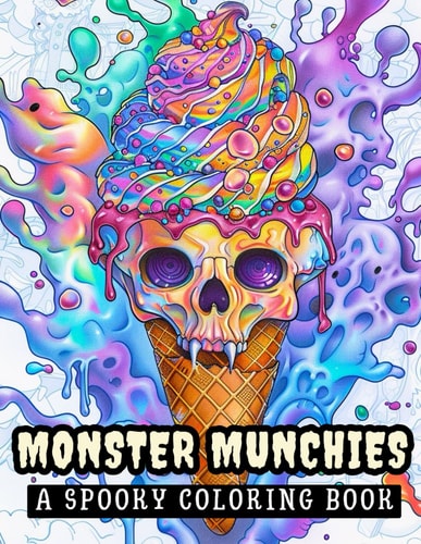 Monster Munchies A Spooky Coloring Book