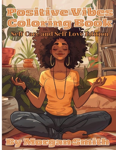 Positive Vibes Coloring Book Self-Care and Self-Love Edition