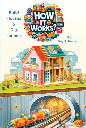 How It Works? Build Houses & Dig Tunnels (with Bonus Build Treehouse and Playground)
