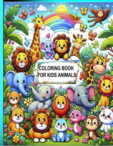 Coloring Book for Kids Animals