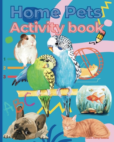 Home Pets Activity Book