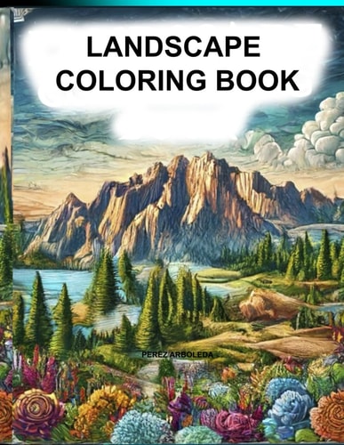 Landscape Coloring Book