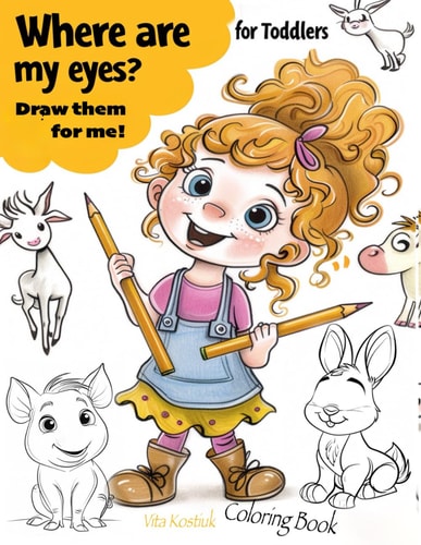Where are My Eyes? Draw Them for Me!
