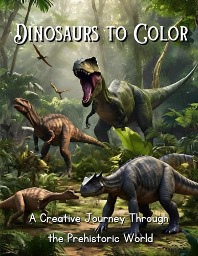 Dinosaurs to Color A Creative Journey Through the Prehistoric World