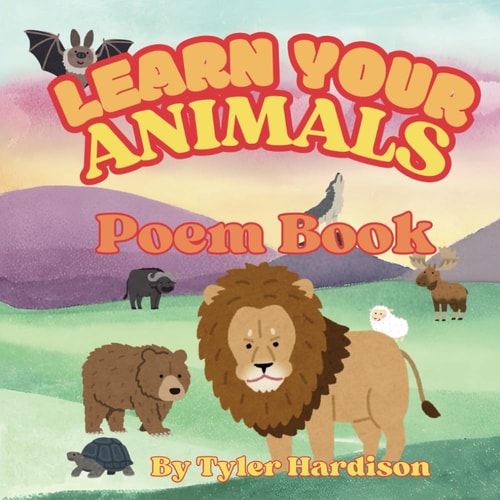 Learn Your Animals Poem Book Educational Rhyme Sing-a-Long Book for Kids Teaching Them About Different Animals