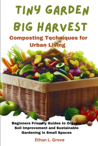 Tiny Gаrdеn, Bіg Hаrvеѕt, Composting Techniques Fоr Urbаn Lіvіng Beginners Friendly Guіdе Tо Orgаnіс Sоіl Improvement Аnd Suѕtаіnаblе Gаrdеnіng Іn Smаll Sрасеѕ