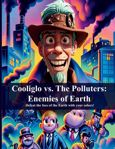 Cooliglo Vs. The Polluters Enemies of Earth Coloring Book: Defeat the Foes of the Earth with Your Colors!