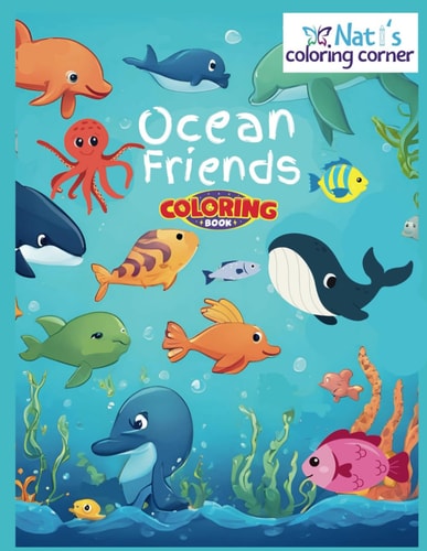 Ocean Friends Nati's Coloring Corner