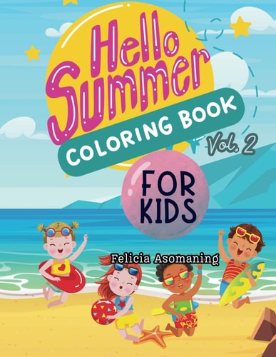 Hello Summer Coloring Book for Kids Volume 2