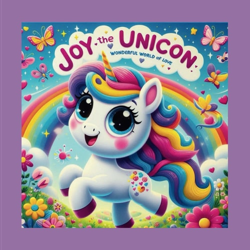 Joy the Unicorn Wonderful World of Love: Unicorn Series Children's Book Ages 0 to 6.