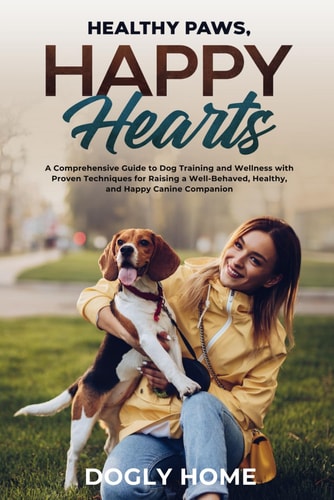 Healthy Paws, Happy Hearts A Comprehensive Guide to Dog Training and Wellness with Proven Techniques for Raising a Well-Behaved, Healthy, and Happy Canine Companion