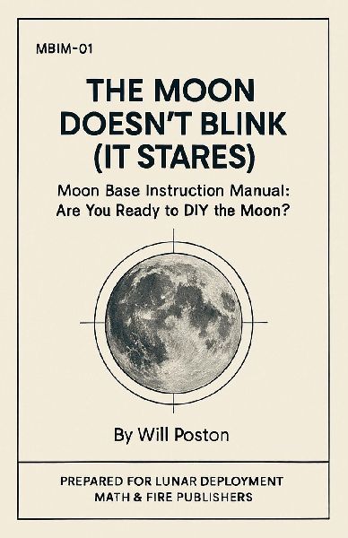 The Moon Doesnt Blink (It Stares): Moon Base Instruction Manual: Are You Ready To DIY The Moon?