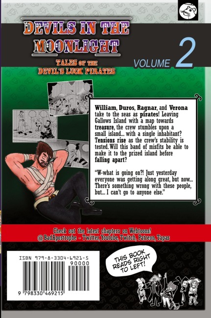 Devils in the Moonlight: Tales of the Devil's Luck Pirates, Vol. 2