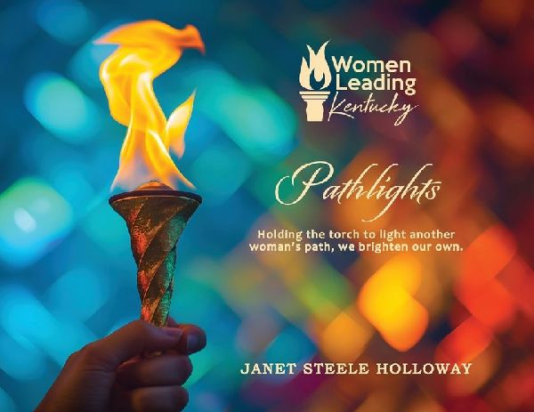 Pathlights: Holding the torch to light another womans path, we brighten our own.