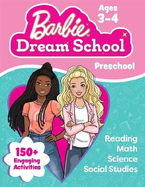 Barbie Dream School Preschool Workbook