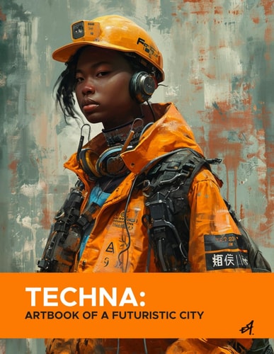 Techna ArtBook of a Futuristic City: A Visual Journey Through the Advanced Urban Life of 3099