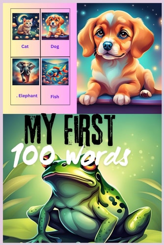 My First 100 Words Board Book Adventure in Vocabulary Illustrated