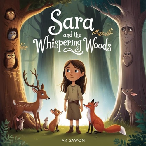 Sara and the Whispering Woods A Tale of Bravery, Friendship, and Nature's Magic