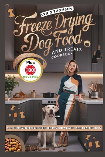 Freeze Drying Dog Food and Treats Cookbook Vet-approved Freeze-dried Recipes for a Happy and Healthy Dog
