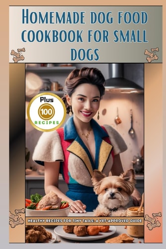 Homemade Dog Food Cookbook for Small Dogs Healthy Recipes for Tiny Tails: A Vet-Approved Guide
