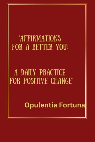 "AFFIRMATIONS FOR A BETTER YOU A Daily Practice for Positive Change".