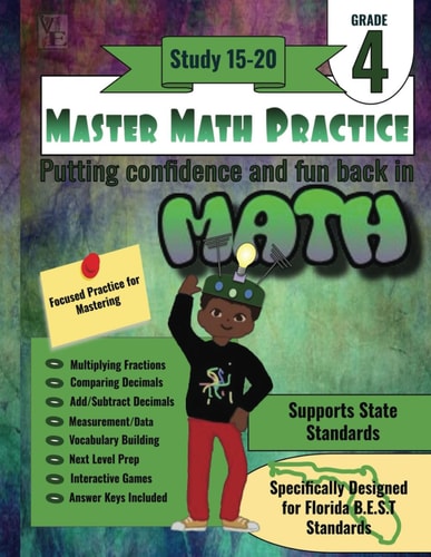Master Math Practice 4th Grade-Study 15-20