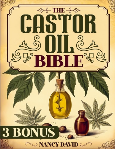 The Castor Oil Bible Unlock Holistic Health and Organic Beauty-Discover 50 + DIY Castor Oil Recipes for Anti-Aging, Radiant Skin and Strong Hair Includes 3 Exclusive Bonuses