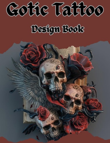 Gotic Tattoo Design Book Professionals and Amateurs.