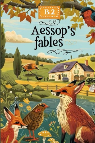 50 Aesop's Fables for B2 English Learners Stories with Vocabulary Lists, Definitions, and Sample Sentences for Effective Learning: Enhance Your English Skills with Classic Tales and Practical Language Tools