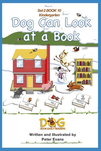 Dog Can Look at a Book Set 2 Book 10 Kindergarten