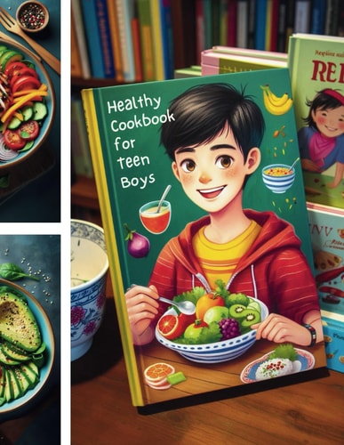 Healthy Cookbook for Teen Boys A Guide to Healthy Eating for Teen Boys with 100+ Easy-to-Follow Recipes