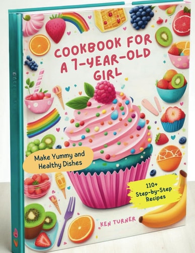Cookbook for a 7-Year-Old Girl 110+ Step-by-Step Recipes for 7-Year-Old Girls to Make Yummy and Healthy Dishes