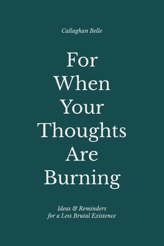 For When Your Thoughts Are Burning Ideas & Reminders for a Less Brutal Existence