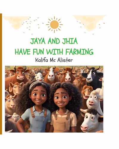 Jaya and Jhia Have Fun With Farming