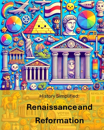 History Simplified Renaissance and Reformation: A Middle School Student's Guide to The Renaissance and Reformation and Its Lasting Impact on Our World.