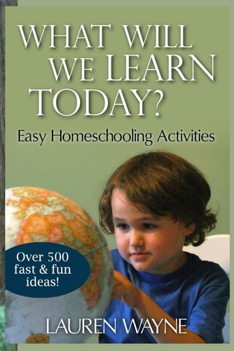 What Will We Learn Today? Easy Homeschooling Activities