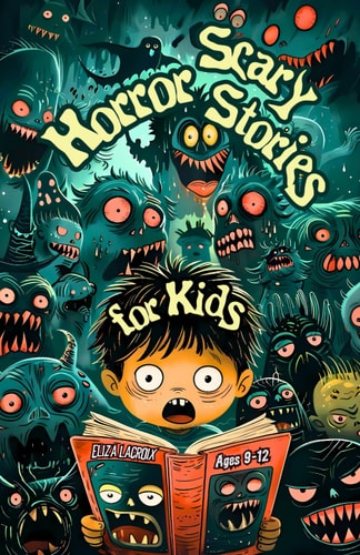 Scary Horror Stories of Monsters & Ghosts for Kids Ages 9-12 Spooky Children's Adventures in Haunted Playgrounds, Creepy Clowns in Dark Circuses, Mysterious Time Travelling Tunnels, Spine-Chilling Shape Shifter Tales, and Frightful Bedtime Nightmares