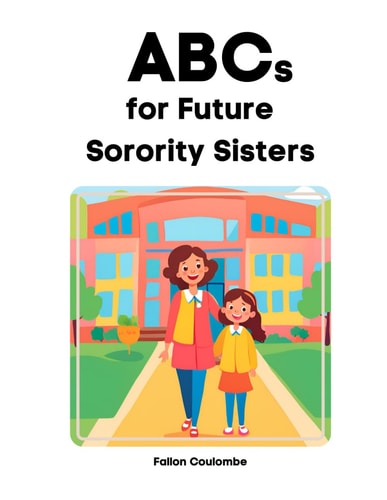 ABCs For Future Sorority Sisters (Alphabet Book, Baby Book, Children's Book, Toddler Book for Your Sorority Sisters)